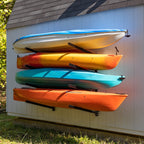 Shenandoah Kayak Rack | Outdoor Adjustable Storage | 4 Levels
