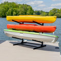 G-Watersport 3 Kayak & Canoe Rack | 3 Levels | Black