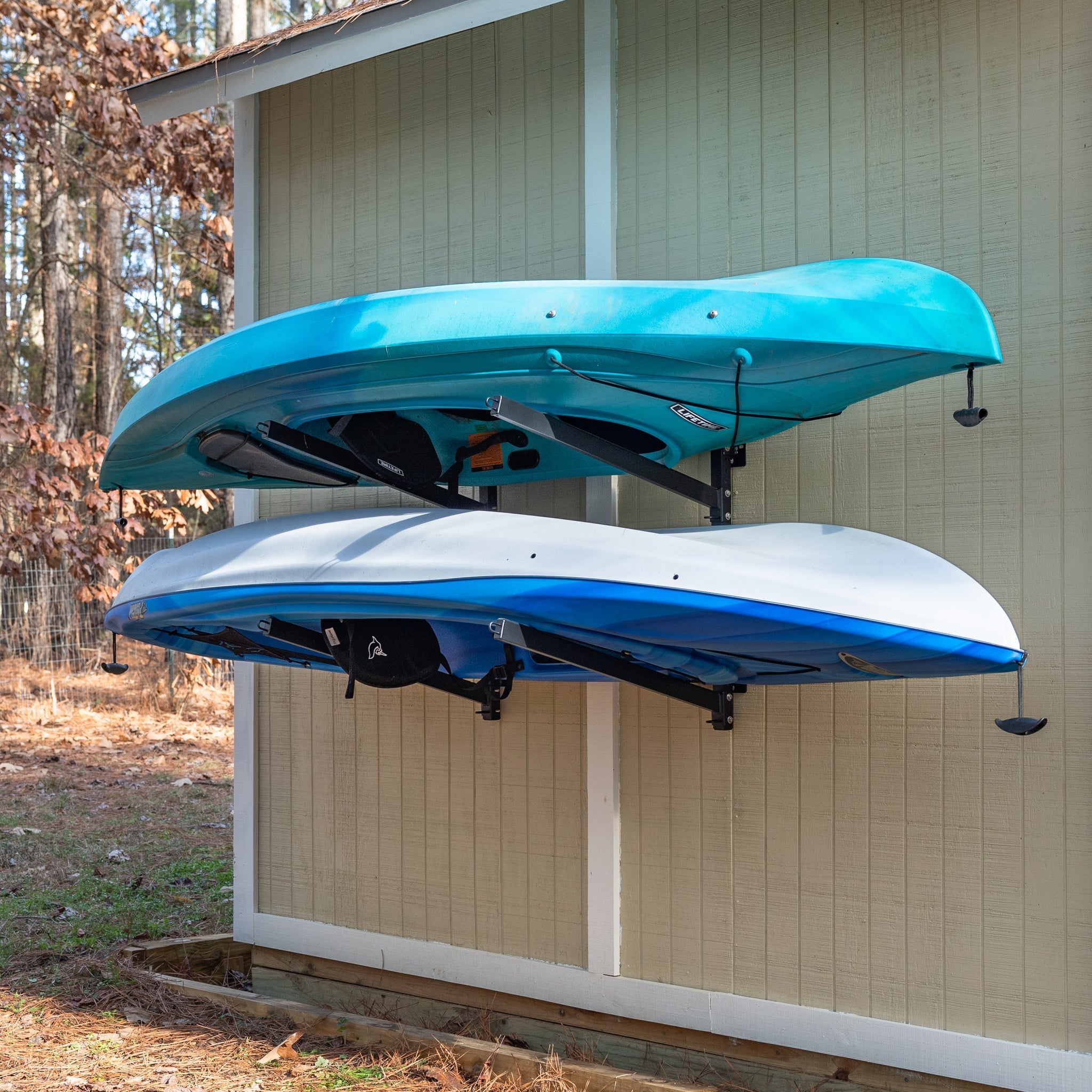 Shenandoah Kayak Rack | Outdoor Adjustable Storage | 2 Levels