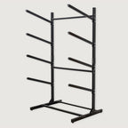 G-Watersport 4 Freestanding Kayak & Paddleboard Rack | Holds 4 Kayaks | Black