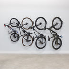 Swivel Mount Bike Storage Rack | 2 Bike Garage Wall Hooks