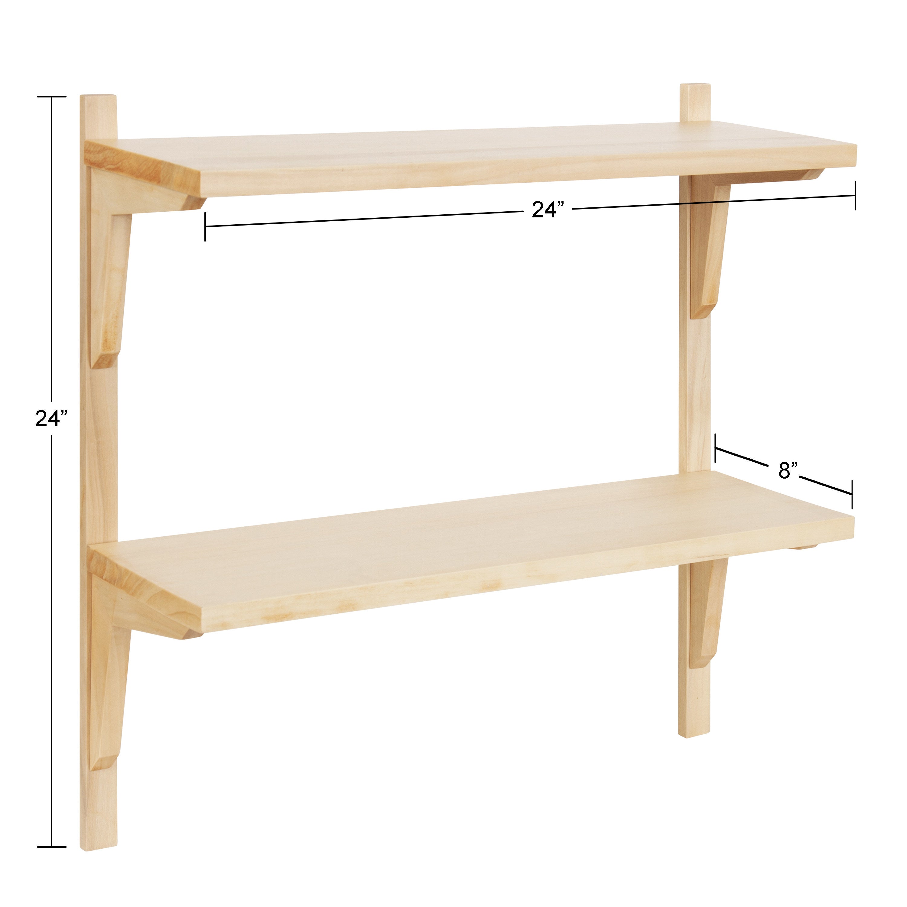 Meridien Wood Wall Shelf