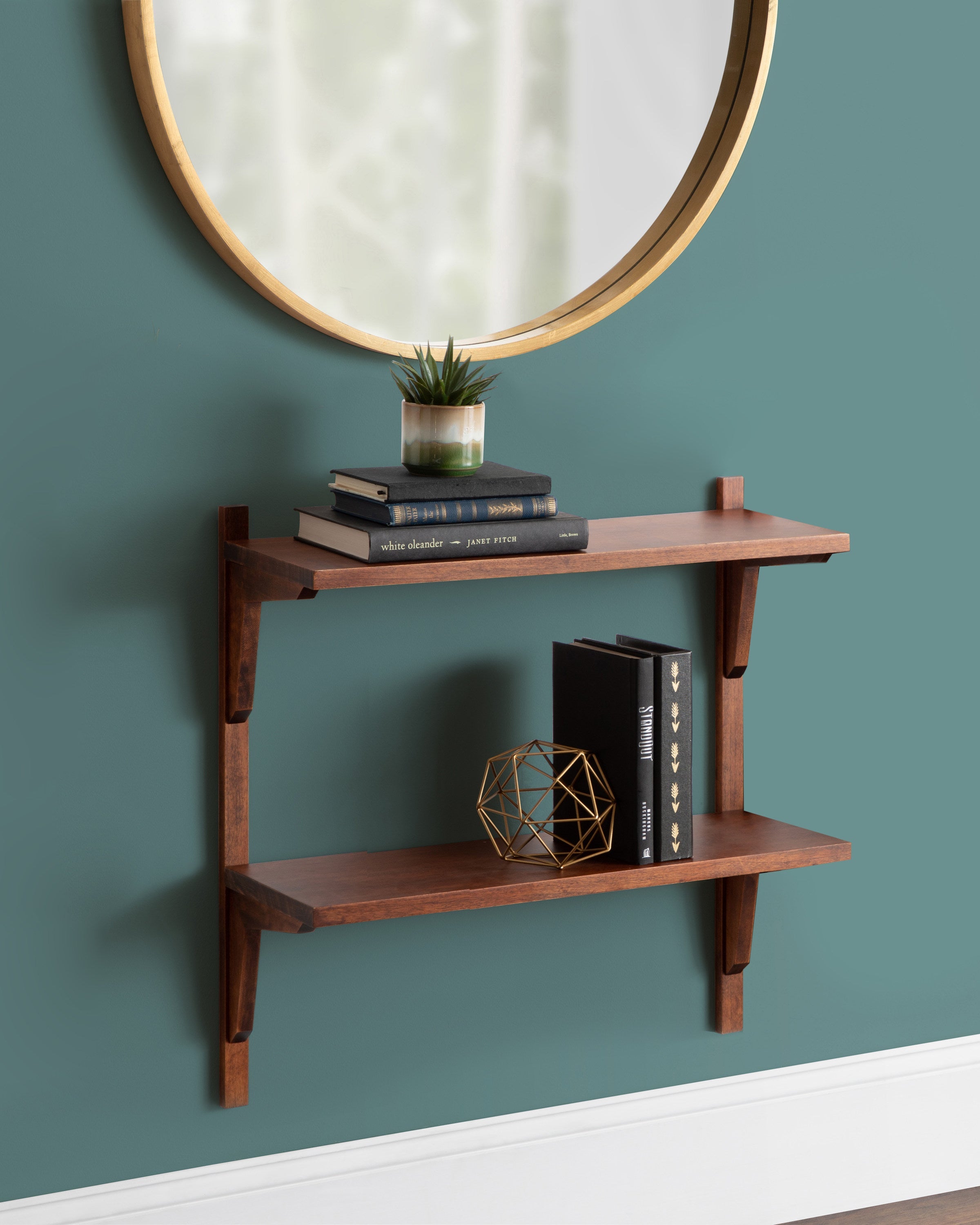 Meridien Wood Wall Shelf