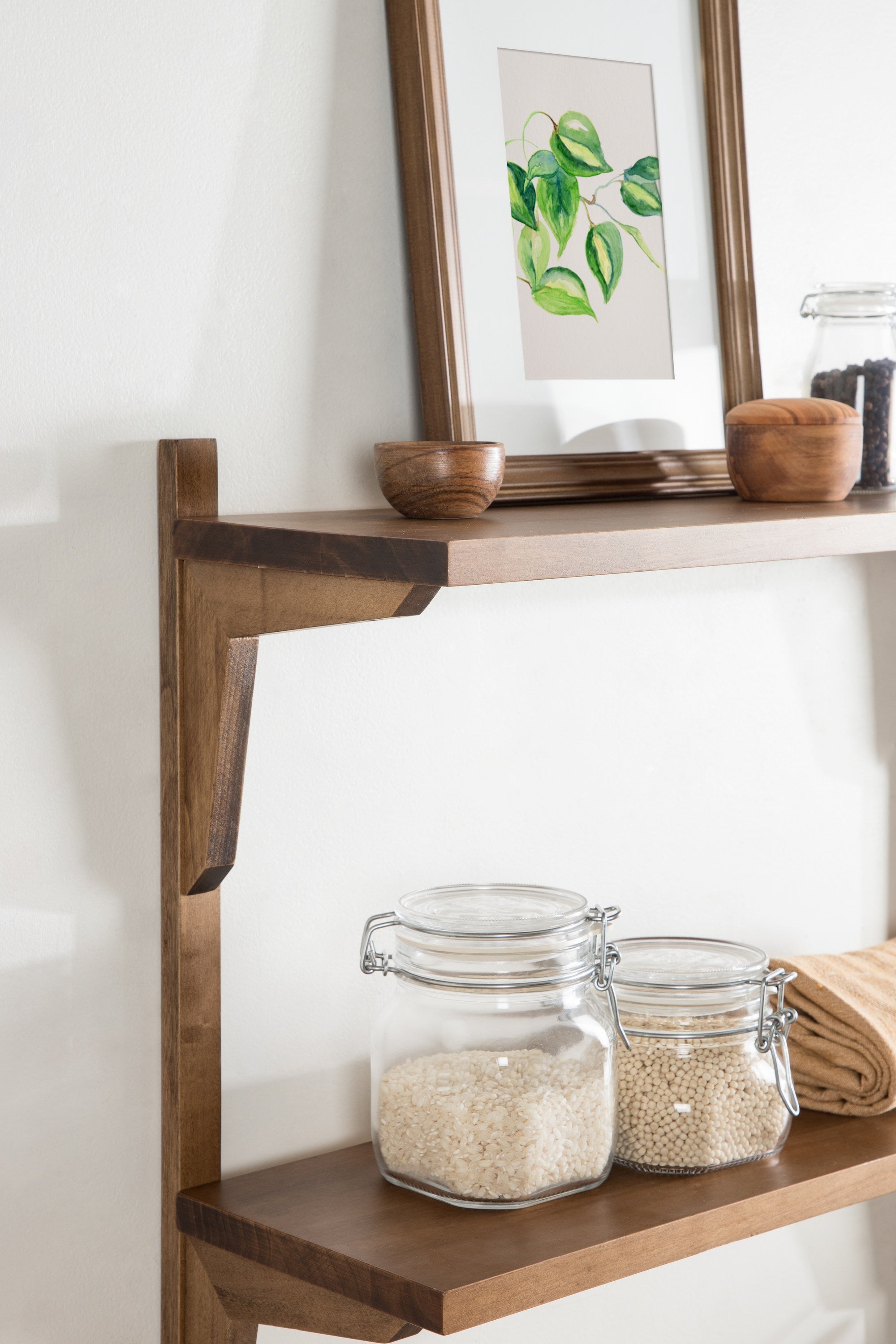 Meridien Wood Wall Shelf