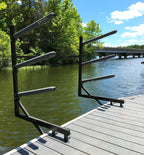 Chesapeake Dock Kayak Rack | Over The Water Storage | 4 Levels