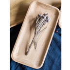 Solid Wood Snack Plate
