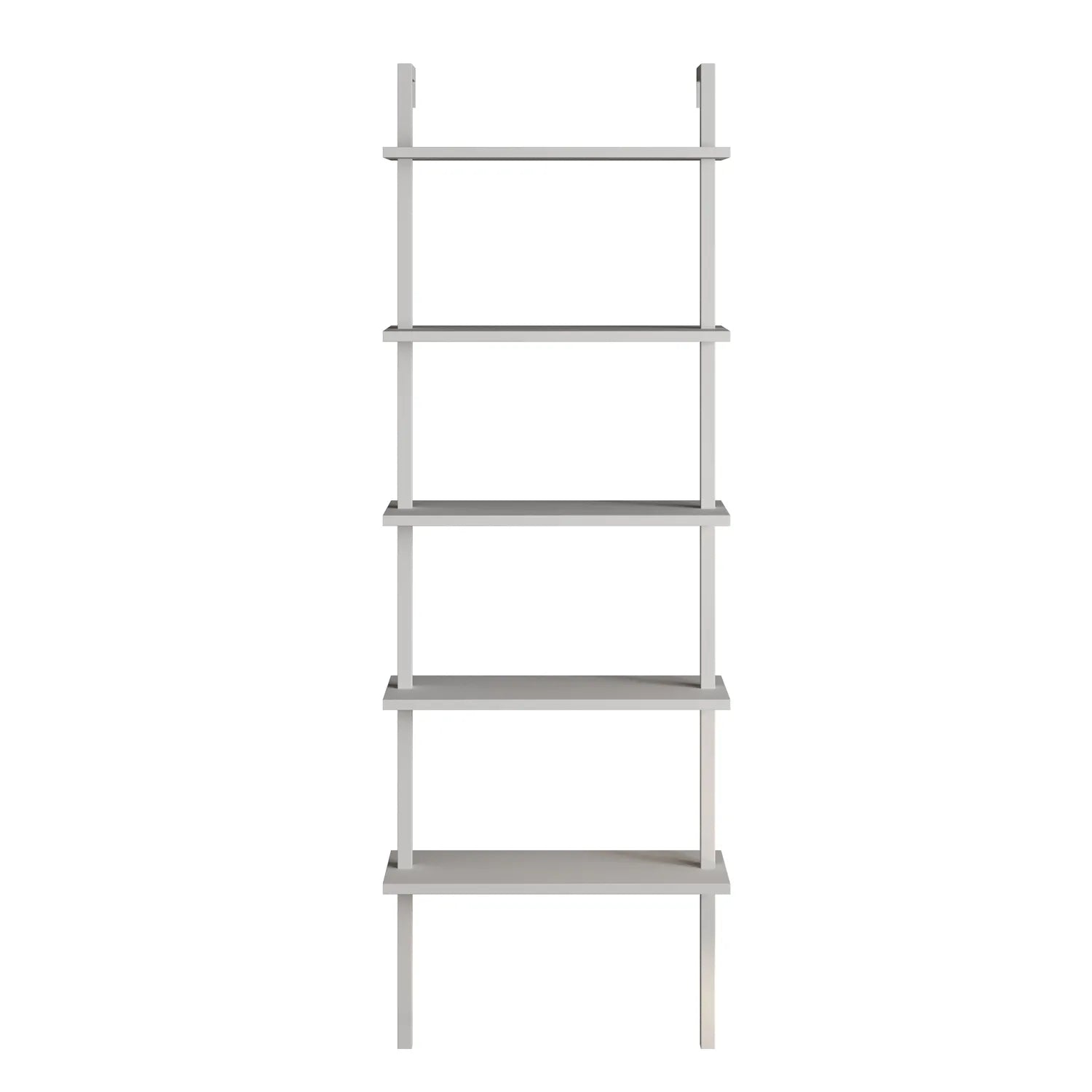 Piante 68 inches Tall Metal Manufactured Wood Accent Ladder Bookcase