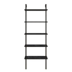 Piante 68 inches Tall Metal Manufactured Wood Accent Ladder Bookcase