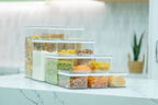Clear Airtight Stackable Containers – 4 Sizes