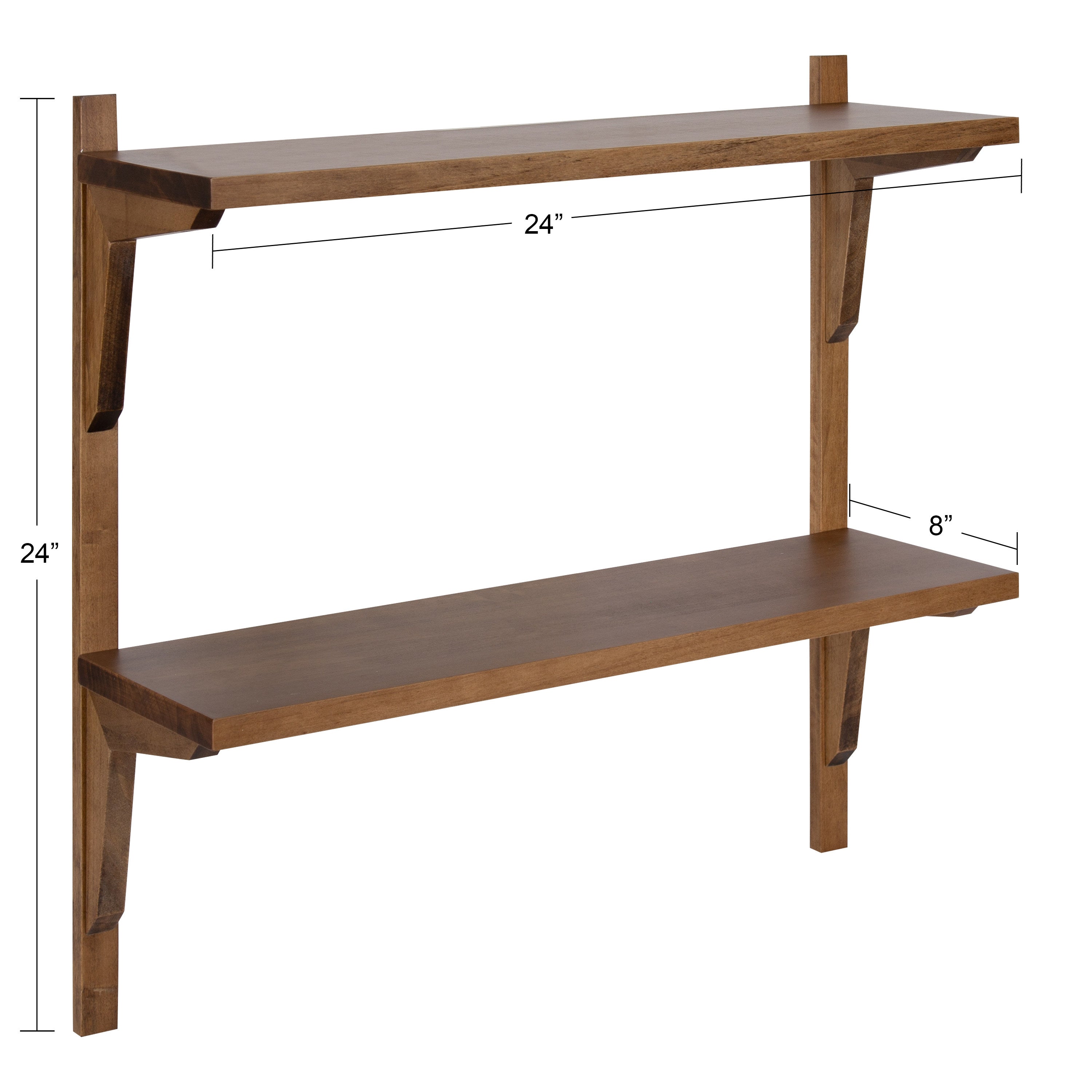 Meridien Wood Wall Shelf