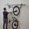CycleSlide | Wall Mounted Bike Rack | 1 - 8 Bikes