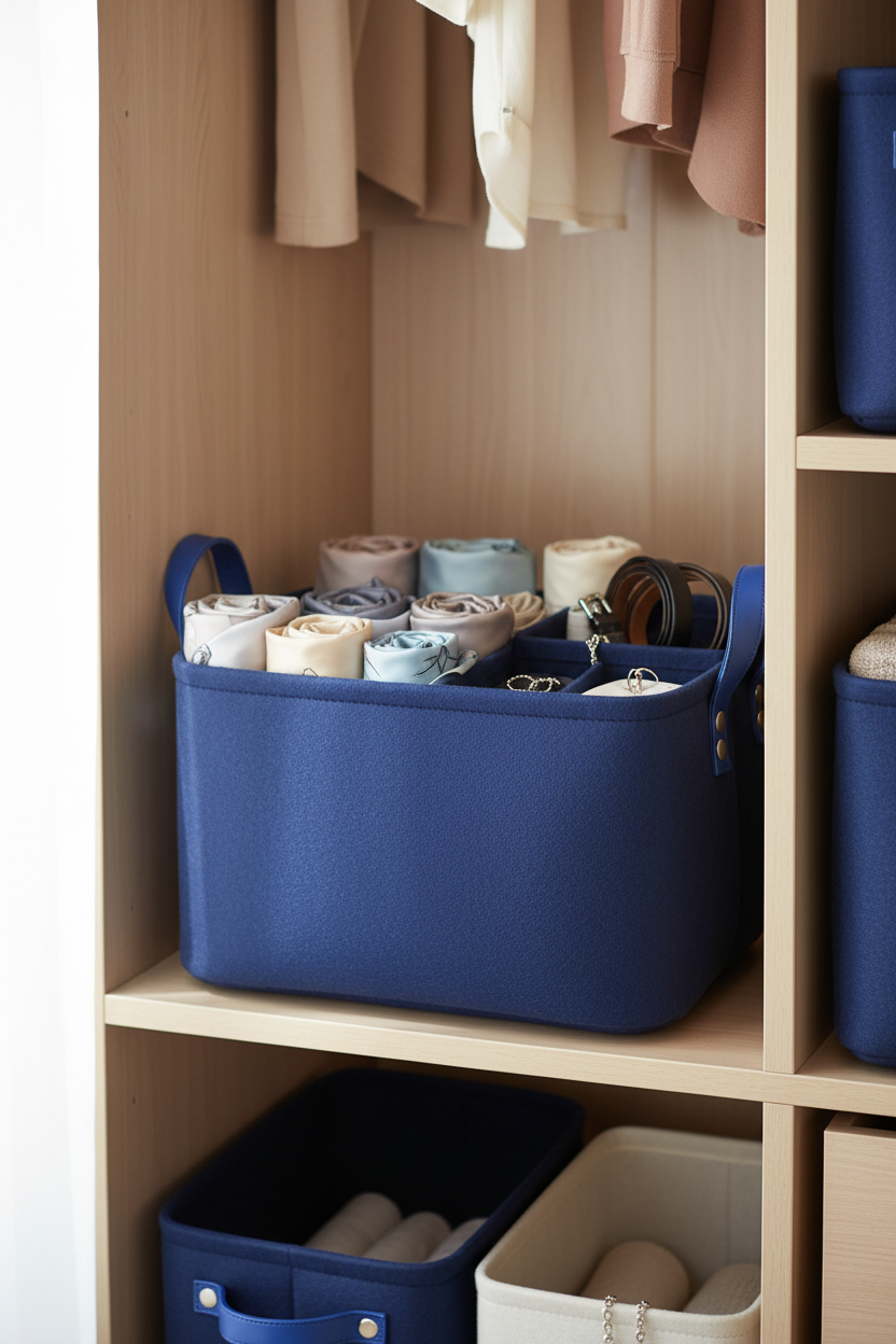 Desktop Stationary Storage Basket