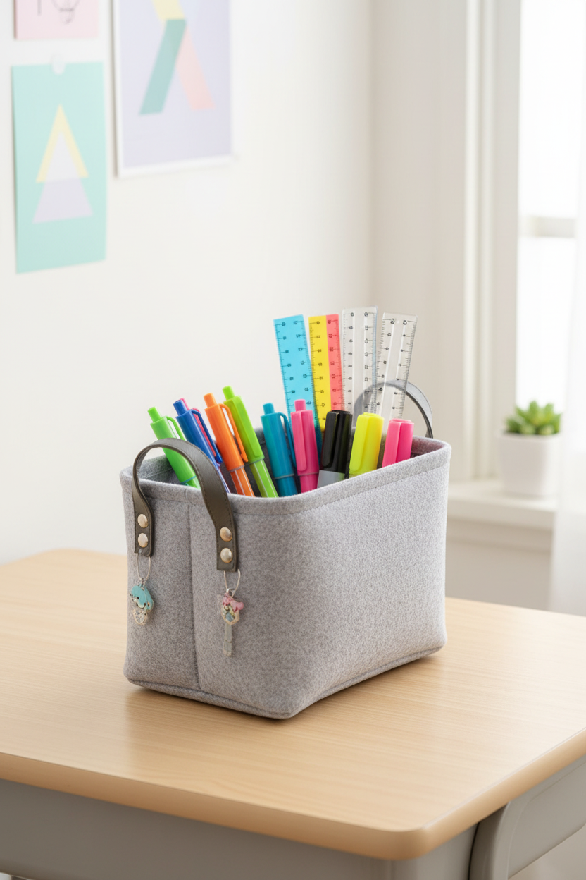 Desktop Stationary Storage Basket