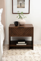 Mezzeta Wood Side Table