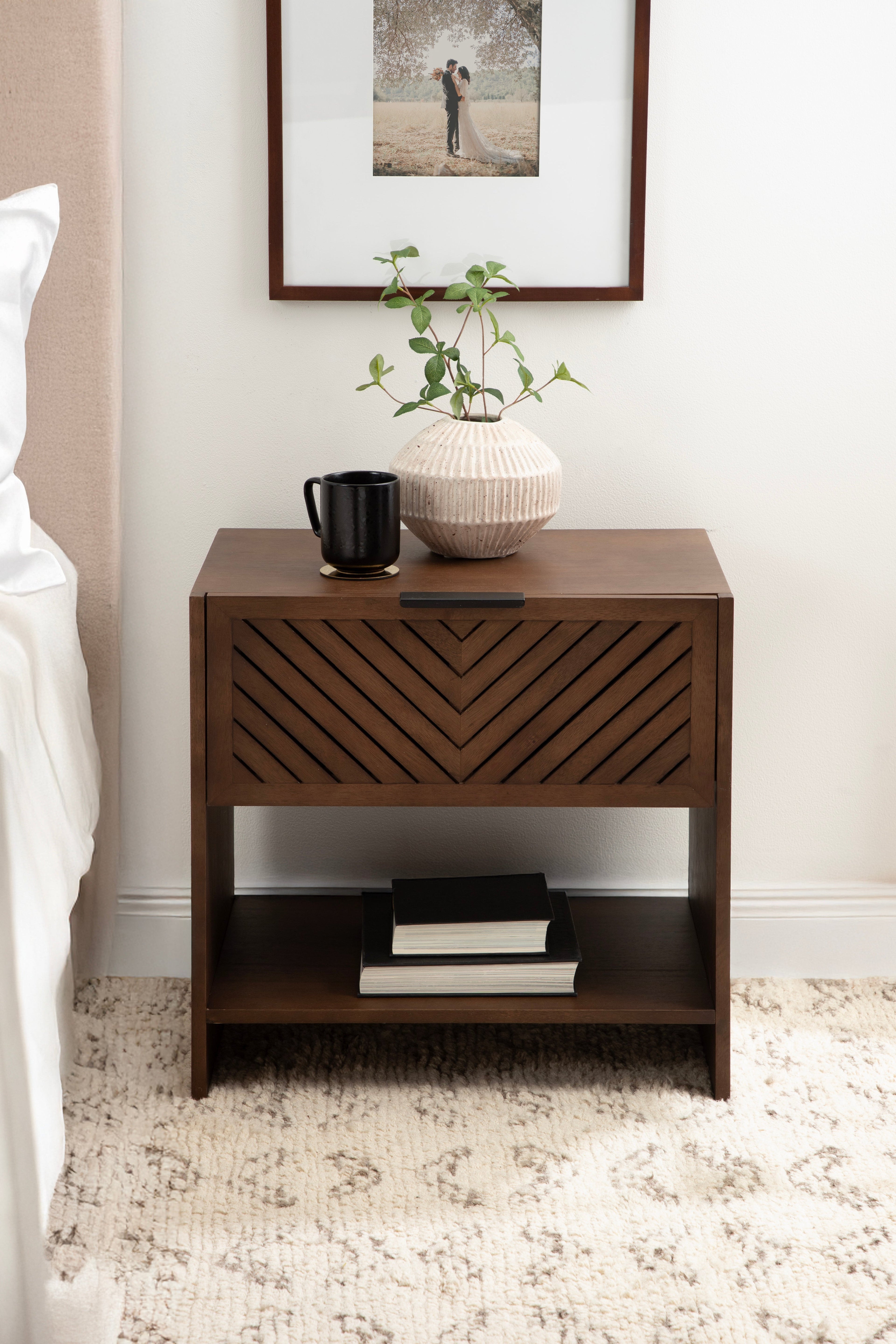 Mezzeta Wood Side Table