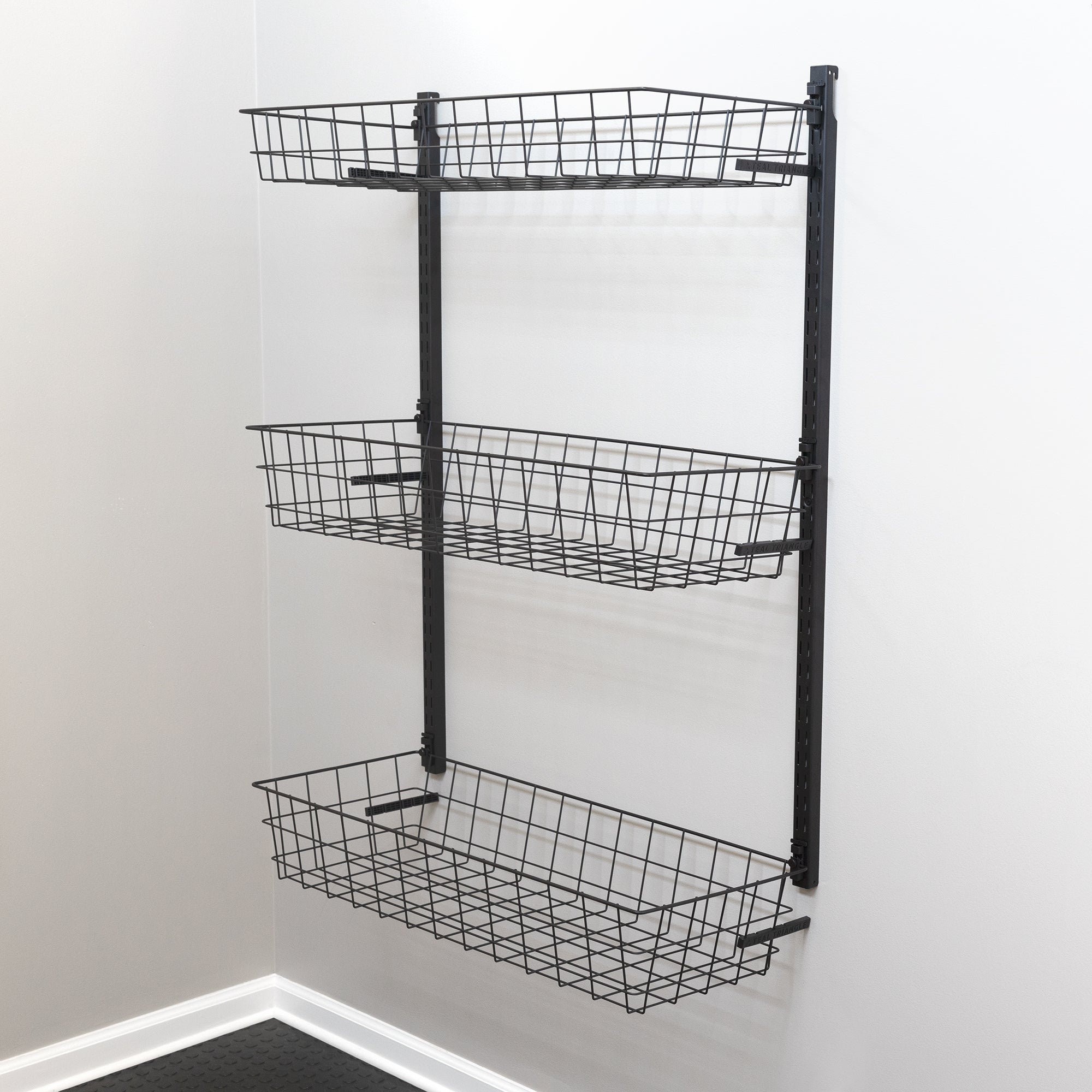 3 Basket Storage Rack | G-Basket | Holds 120 lbs
