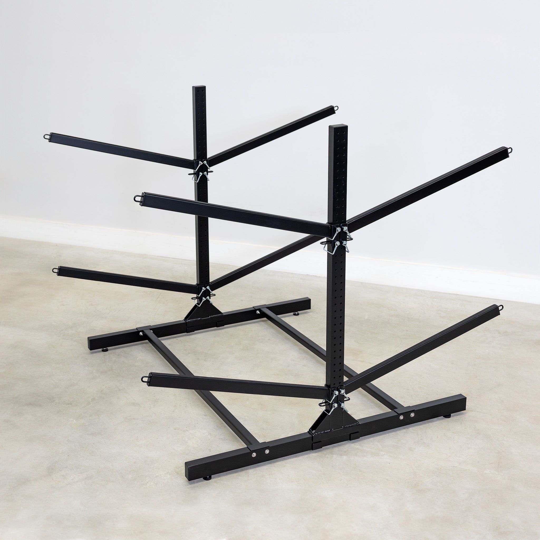 G-Watersport 4 Kayak & Canoe Rack | 4 Levels | Double-Sided | Black