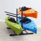 G-Watersport 4 Kayak & Canoe Rack | 4 Levels | Double-Sided | Black