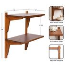 Meridien Wood Wall Shelf