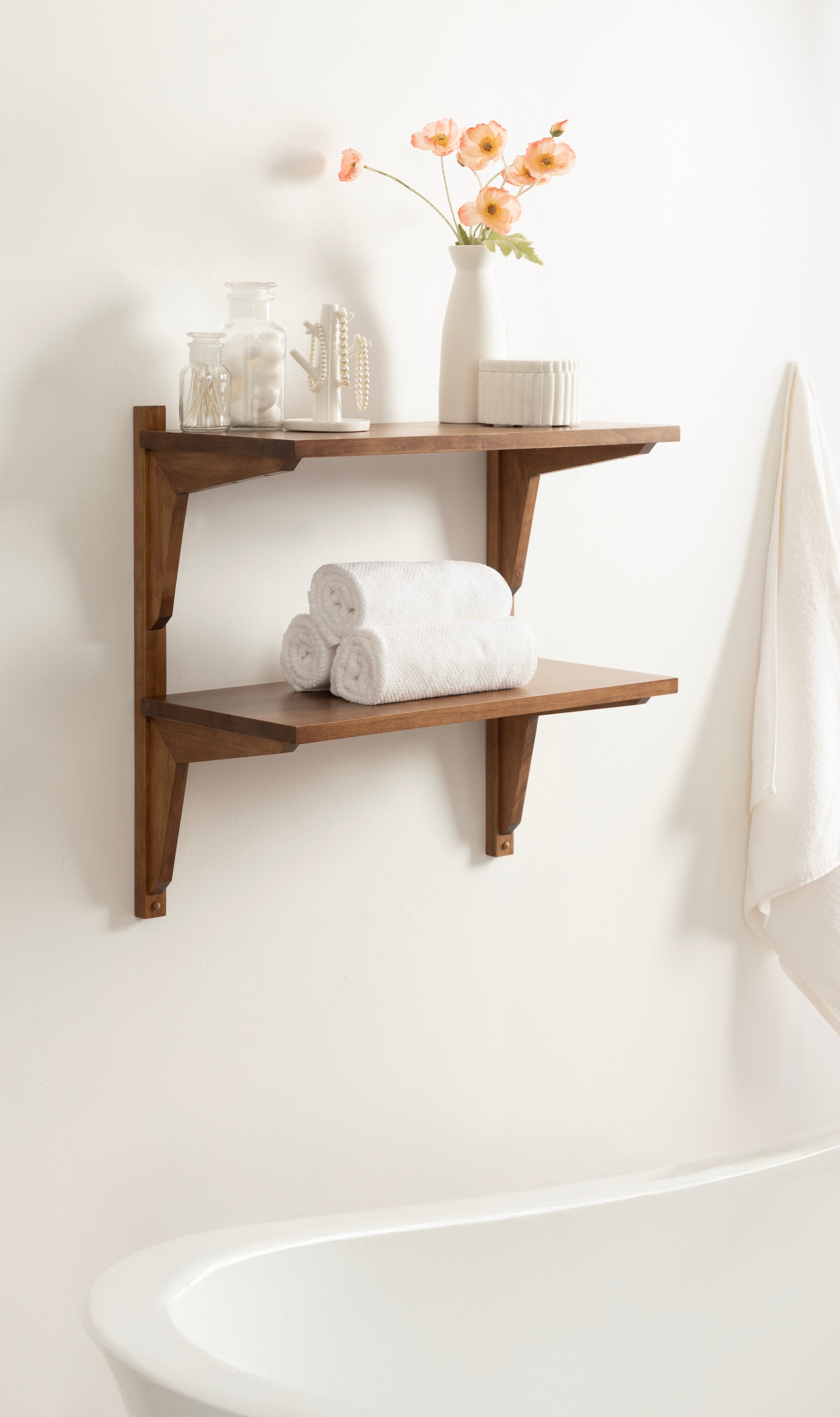 Meridien Wood Wall Shelf