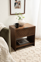 Mezzeta Wood Side Table