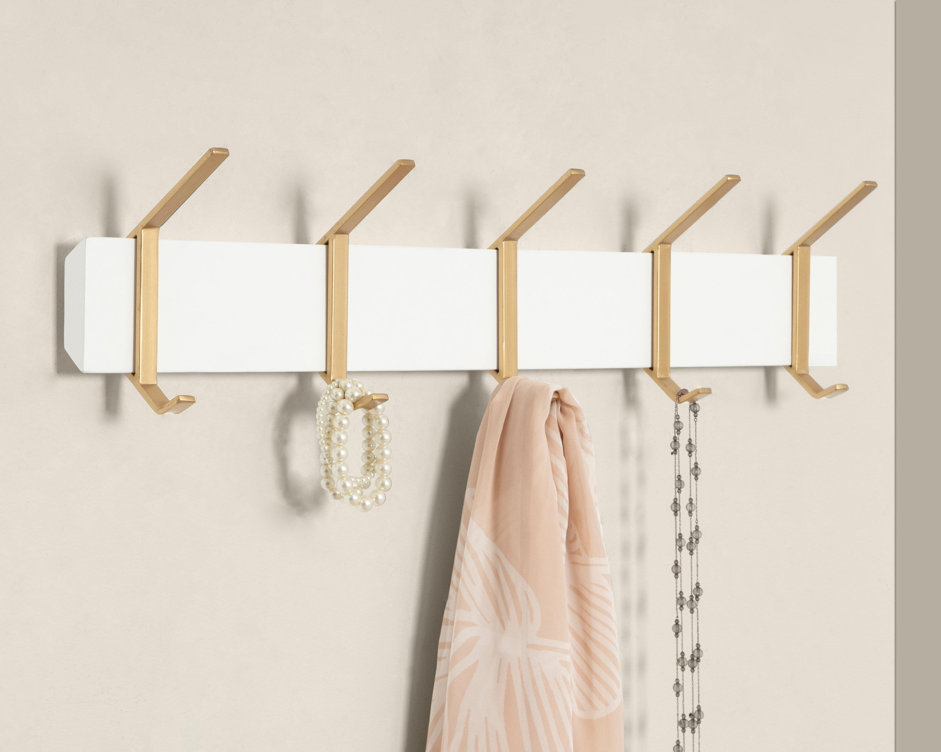 Rossmore Wood and Metal Hooks