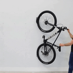 Swivel Mount Bike Storage Rack | 2 Bike Garage Wall Hooks
