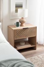 Mezzeta Wood Side Table