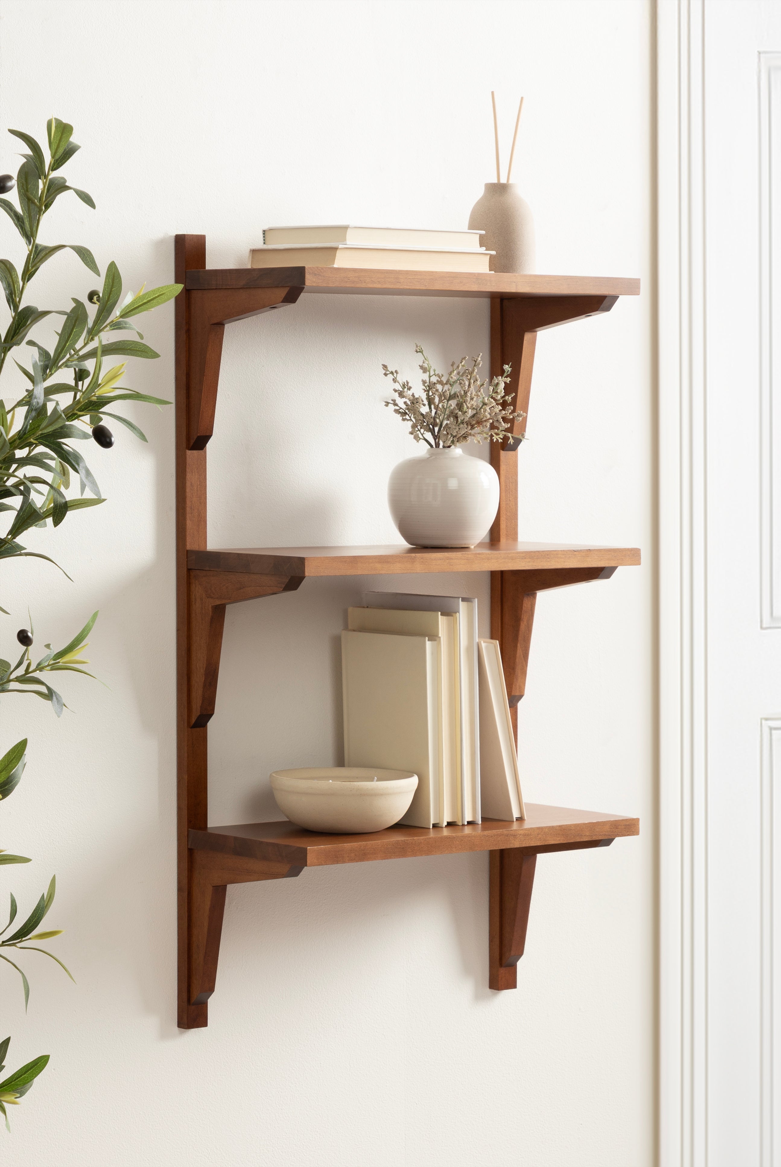 Meridien Wood Wall Shelf
