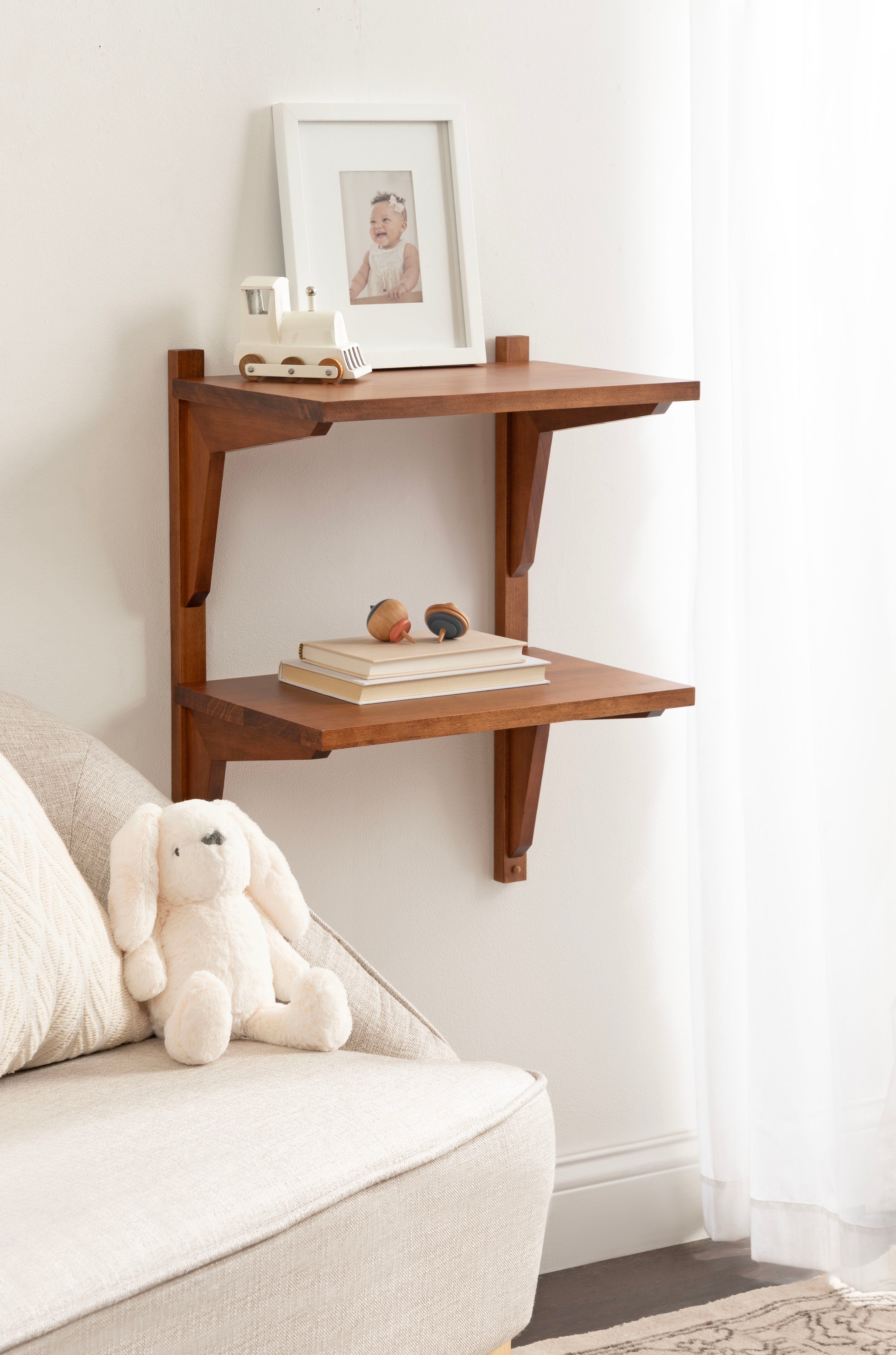 Meridien Wood Wall Shelf