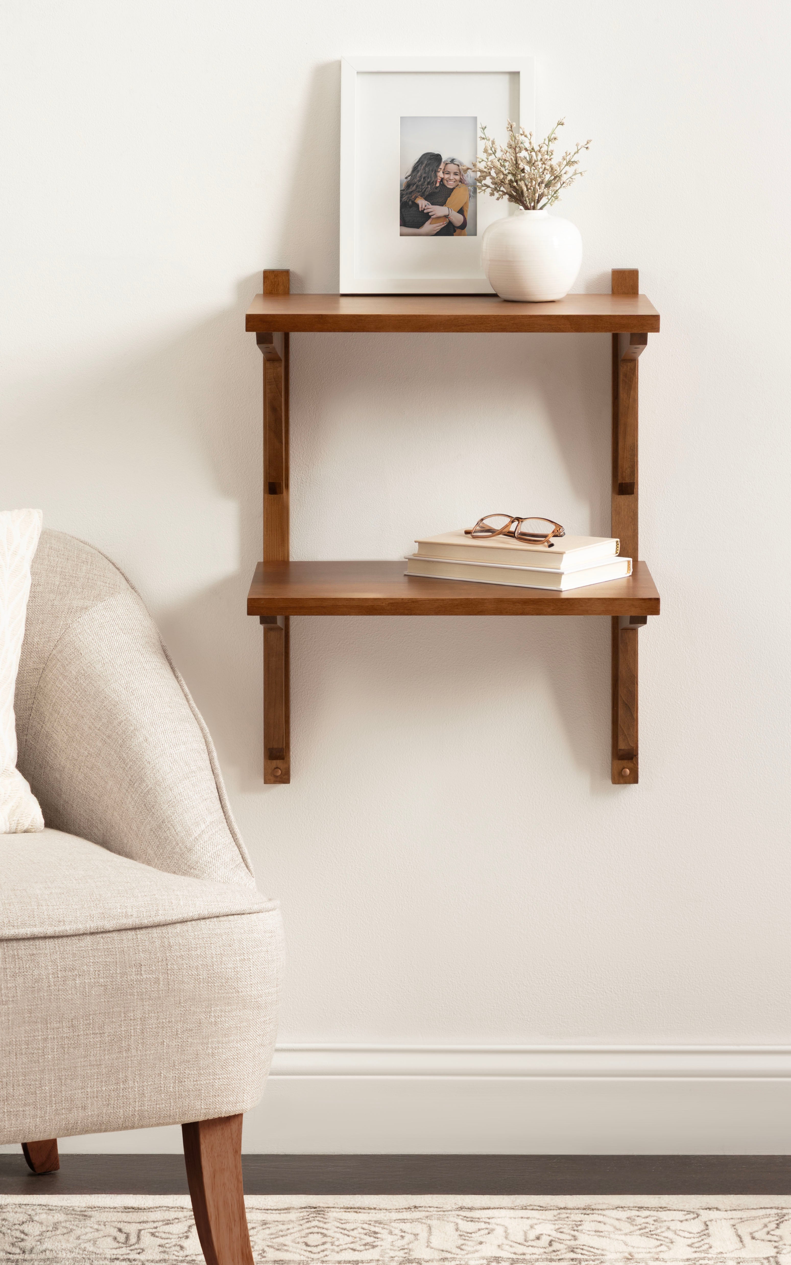 Meridien Wood Wall Shelf
